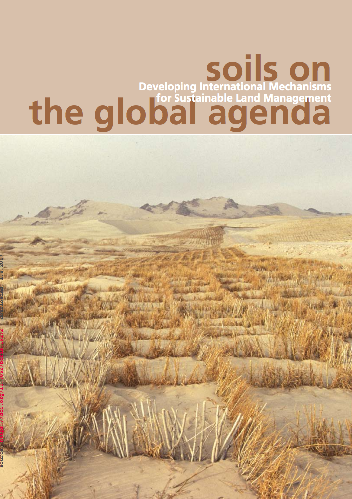 Soils on the global agenda: developing international mechanisms for sustainable land management cover image