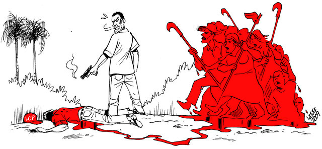 Charge: Carlos Latuff